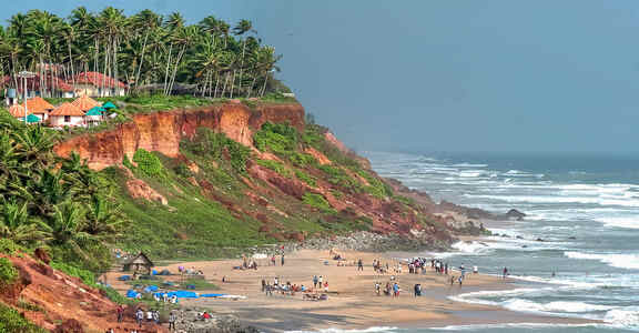 Varkala Cliff